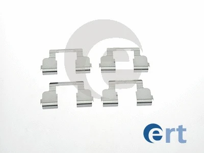 420042 ERT Комплектующие, колодки дискового тормоза (фото 1)