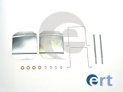 420043 ERT Комплектующие, колодки дискового тормоза (фото 1)