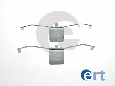 420046 ERT Комплектующие, колодки дискового тормоза (фото 1)