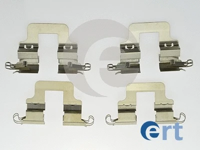 420058 ERT Комплектующие, колодки дискового тормоза (фото 1)