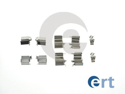 420074 ERT Комплектующие, колодки дискового тормоза (фото 1)