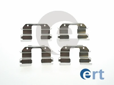 420075 ERT Комплектующие, колодки дискового тормоза (фото 1)