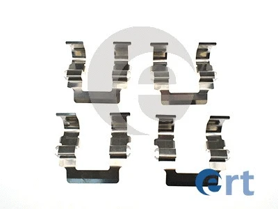 420109 ERT Комплектующие, колодки дискового тормоза (фото 1)