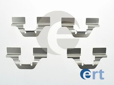 420131 ERT Комплектующие, колодки дискового тормоза (фото 1)