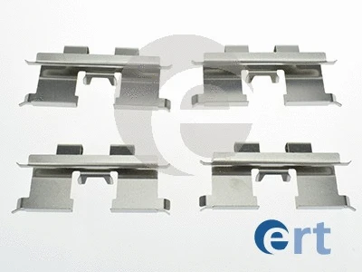 420136 ERT Комплектующие, колодки дискового тормоза (фото 1)