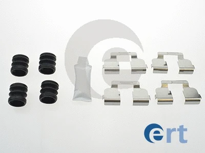 420144 ERT Комплектующие, колодки дискового тормоза (фото 1)