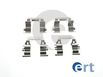 420146 ERT Комплектующие, колодки дискового тормоза (фото 1)