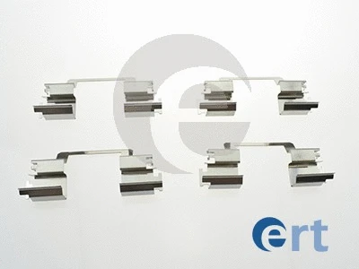 420148 ERT Комплектующие, колодки дискового тормоза (фото 1)