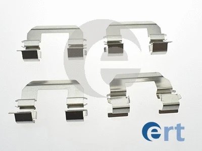 420153 ERT Комплектующие, колодки дискового тормоза (фото 1)
