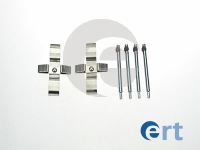 420156 ERT Комплектующие, колодки дискового тормоза (фото 1)