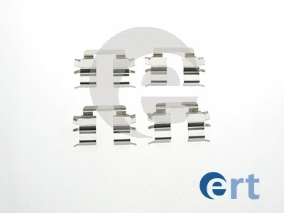 420157 ERT Комплектующие, колодки дискового тормоза (фото 1)