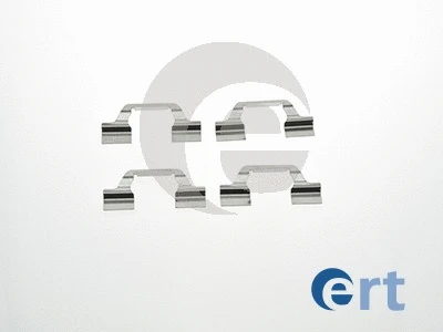 420159 ERT Комплектующие, колодки дискового тормоза (фото 1)
