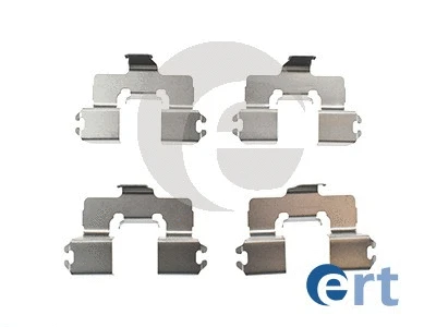 420160 ERT Комплектующие, колодки дискового тормоза (фото 1)