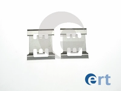 420161 ERT Комплектующие, колодки дискового тормоза (фото 1)
