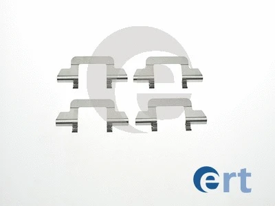 420170 ERT Комплектующие, колодки дискового тормоза (фото 1)