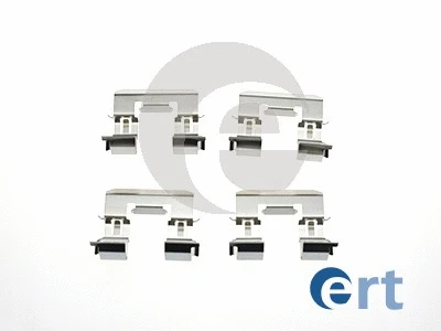 420177 ERT Комплектующие, колодки дискового тормоза (фото 1)
