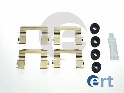 420179 ERT Комплектующие, колодки дискового тормоза (фото 1)