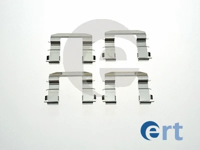 420205 ERT Комплектующие, колодки дискового тормоза (фото 1)