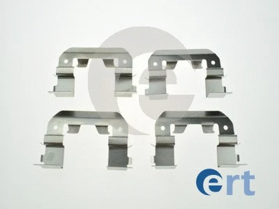 420208 ERT Комплектующие, колодки дискового тормоза (фото 1)