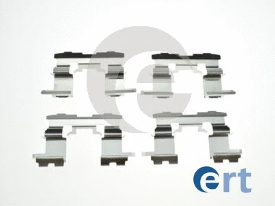 420215 ERT Комплектующие, колодки дискового тормоза (фото 1)