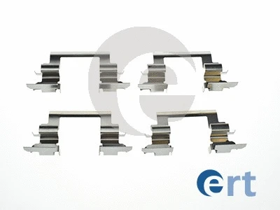 420218 ERT Комплектующие, колодки дискового тормоза (фото 1)