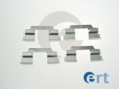 420222 ERT Комплектующие, колодки дискового тормоза (фото 1)