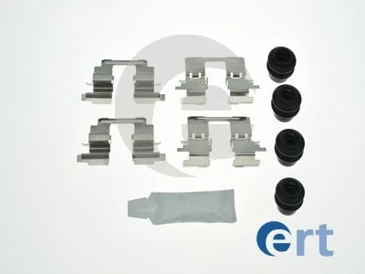 420228 ERT Комплектующие, колодки дискового тормоза (фото 1)