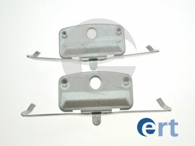 420235 ERT Комплектующие, колодки дискового тормоза (фото 1)