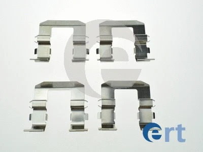 420248 ERT Комплектующие, колодки дискового тормоза (фото 1)