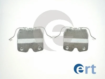 420250 ERT Комплектующие, колодки дискового тормоза (фото 1)