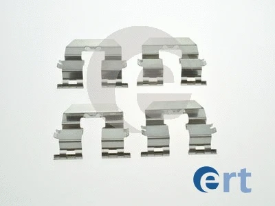 420253 ERT Комплектующие, колодки дискового тормоза (фото 1)