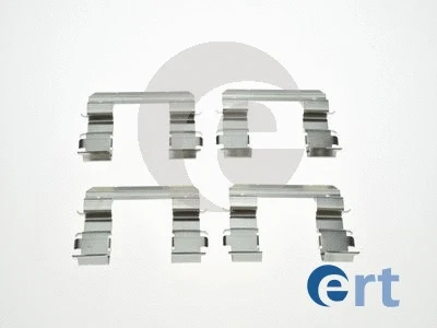 420262 ERT Комплектующие, колодки дискового тормоза (фото 1)