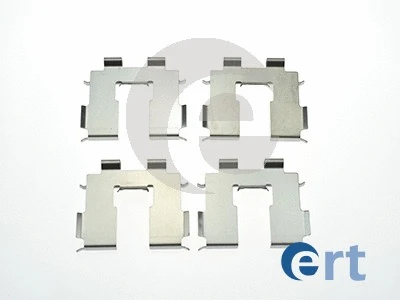 420268 ERT Комплектующие, колодки дискового тормоза (фото 1)