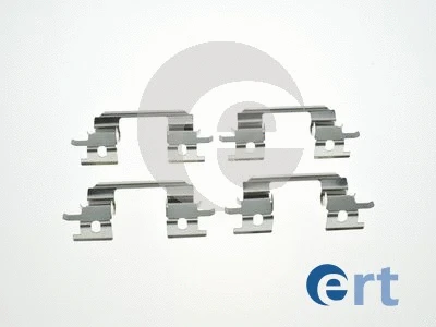 420289 ERT Комплектующие, колодки дискового тормоза (фото 1)