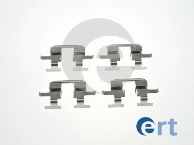 420290 ERT Комплектующие, колодки дискового тормоза (фото 1)