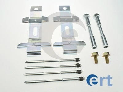 420344 ERT Комплектующие, колодки дискового тормоза (фото 1)