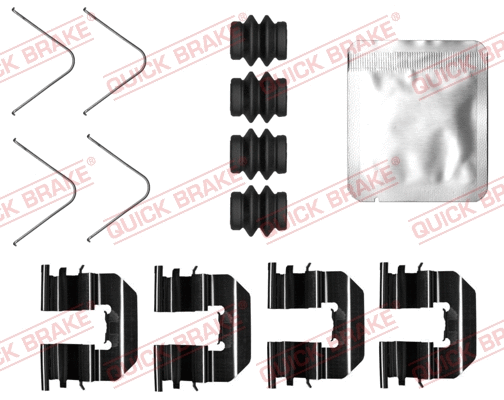 109-0073 OJD Комплектующие, колодки дискового тормоза (фото 1)