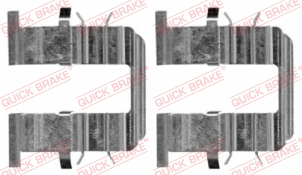 109-1746-1 OJD Комплектующие, колодки дискового тормоза (фото 1)