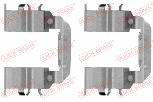 109-1782-1 OJD Комплектующие, колодки дискового тормоза (фото 1)