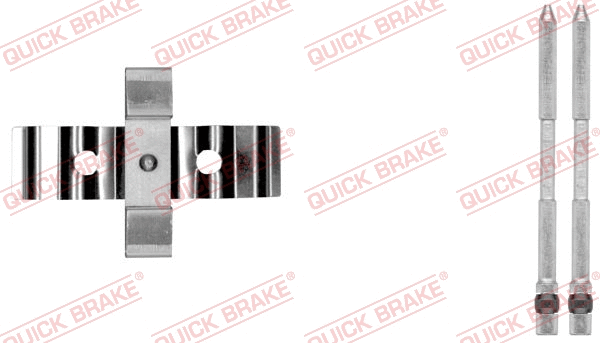 109-1848-1 OJD Комплектующие, колодки дискового тормоза (фото 1)