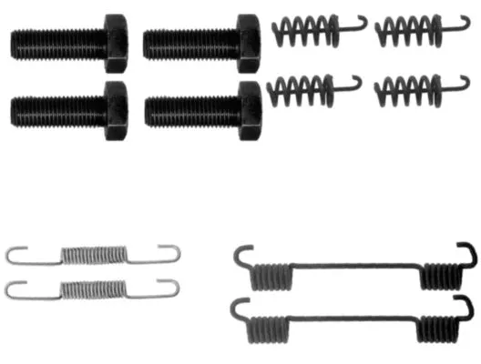 8DZ 355 201-911 BEHR/HELLA/PAGID Комплектующие, стояночная тормозная система (фото 1)