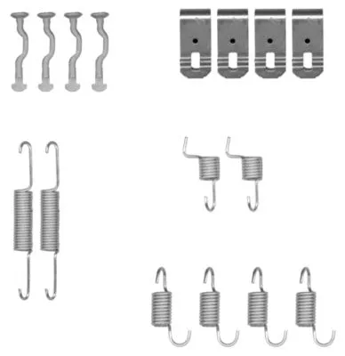 8DZ 355 201-971 BEHR/HELLA/PAGID Комплектующие, стояночная тормозная система (фото 1)