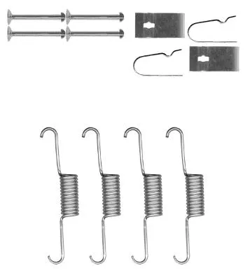 X0219 BEHR/HELLA/PAGID Комплектующие, стояночная тормозная система (фото 1)