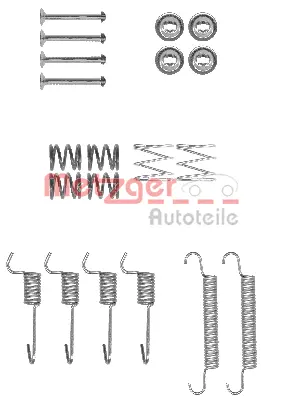 105-0008 METZGER Комплектующие, стояночная тормозная система (фото 1)