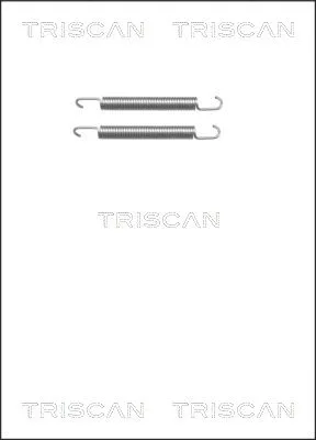 8105 652161 TRISCAN Комплектующие, стояночная тормозная система (фото 1)