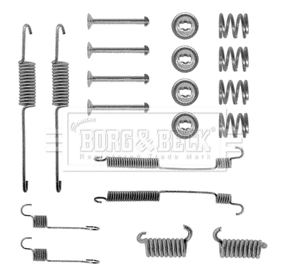 BBK6023 BORG & BECK Комплектующие, стояночная тормозная система (фото 1)