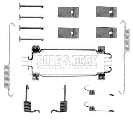 BBK6025 BORG & BECK Комплектующие, стояночная тормозная система (фото 1)