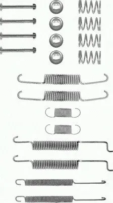 X0017 BEHR/HELLA/PAGID Комплектующие, тормозная колодка (фото 1)