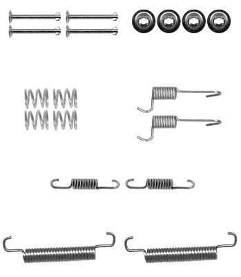 X0220 BEHR/HELLA/PAGID Комплектующие, тормозная колодка (фото 1)