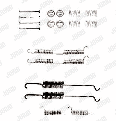 771149J JURID Комплектующие, тормозная колодка (фото 1)